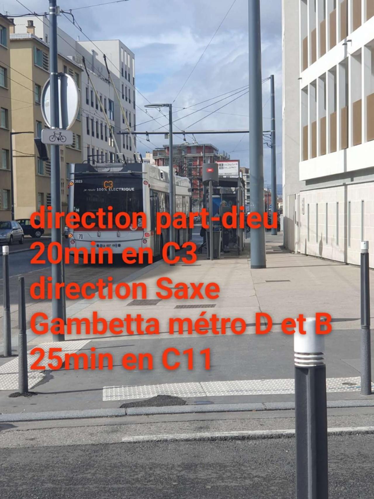 Medipole T2 Avec Un Garage Gratuit Sur Place, 16Min A Centre Ville Lyon En Metro A Villeurbanne Exterior foto